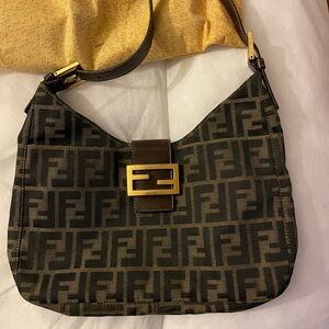 Fendi Zucca shoulder Bag